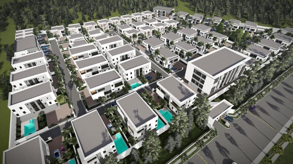 White City Beverly estate masterplan, Idu Abuja